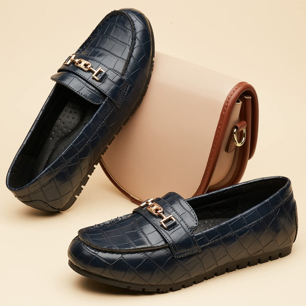 DeYashopin Leisure Royal Blue Loafer Shoes Leisure Slip On Shoes Comfort Flats 7