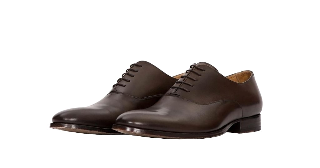 PAIR OF KINGS CLASSIC MEN'S DEUCE BROWN LEATHER LACE UP OXFORD DRESS S - Pair of Kings Shoes PAIR OF KINGS CLASSIC MEN'S DEUCE BROWN LEATHER LACE UP OXFORD DRESS S - Pair of Kings Shoes