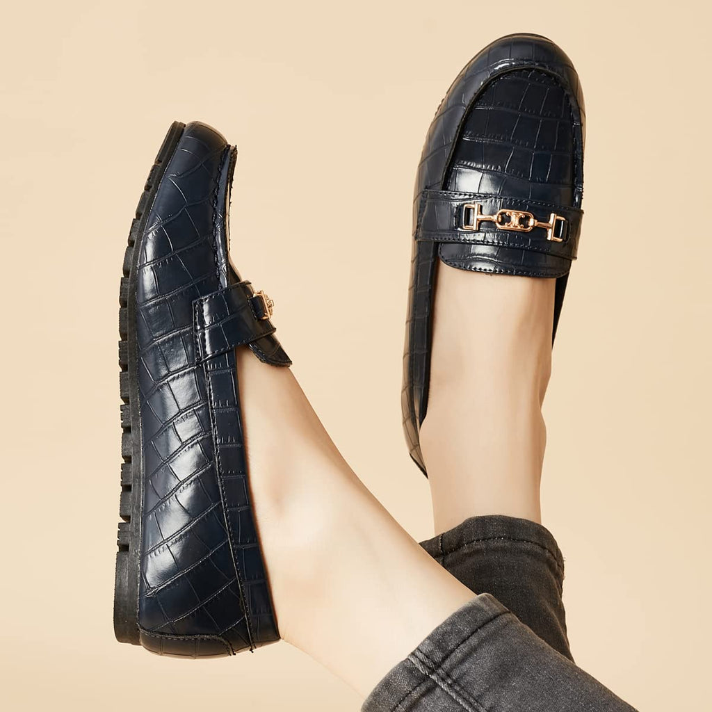 DeYashopin Leisure Royal Blue Loafer Shoes Leisure Slip On Shoes Comfort Flats 7