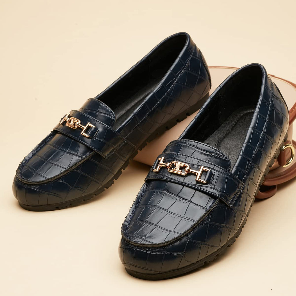 DeYashopin Leisure Royal Blue Loafer Shoes Leisure Slip On Shoes Comfort Flats 7
